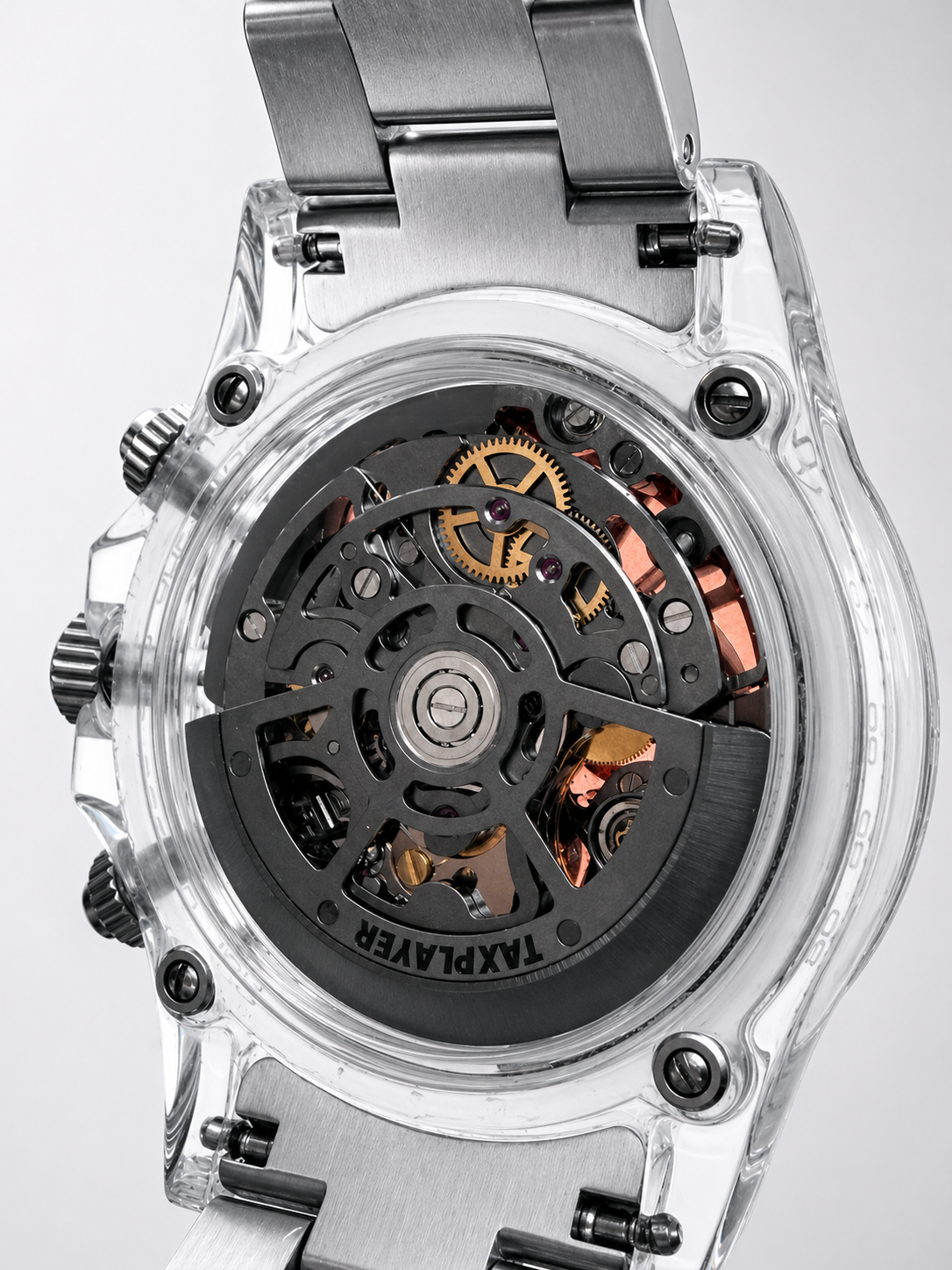 TIME WILL TELL Transparent Chronograph - Image 2